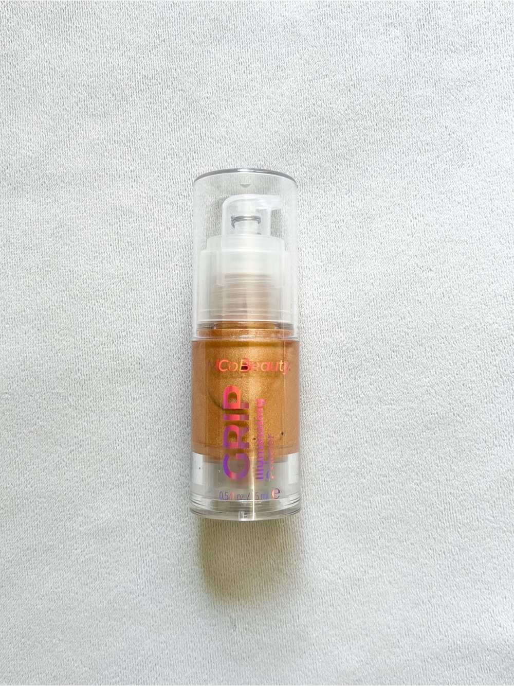 MCoBeauty Grip Liquid Illuminating Primer — Golden Bronze Glow